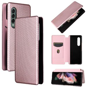 Funda Flip Para Foxdock Samsung Galaxy Z Fold 3 - Funda Magnética De Negocios, Funda Protectora Delgada