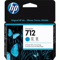 Cartucho De Tinta Hp 712 Cyan 29 Ml Designjet Original