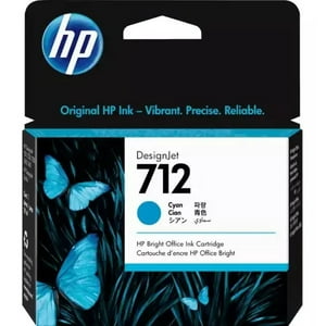 Cartucho De Tinta Hp 712 Cyan 29 Ml Designjet Original