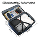 thumbnail image 4 of Mochila  de Viaje Belug 40L Expandible Antirrobo Impermeable Azul, 4 of 5