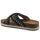 thumbnail image 2 of Sandalia Chalada Mujer Lila-10 Negro Plataforma, 2 of 3