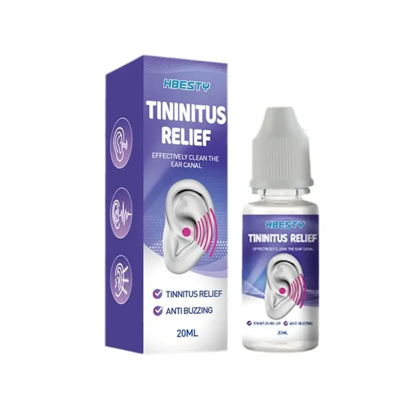 Tinnitus Relief Drops - Earwax Softening Drops For Ear Itching, Blockage, And Earache Treatment Personal Health Care P5Y8