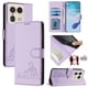thumbnail image 5 of Funda tipo cartera FOXDOCK para MOTOROLA Edge 50 ultra con soporte, ranuras, RFID, diseño de gato, 5 of 5