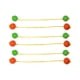 thumbnail image 1 of 6x Bolas De Escalera Versátiles (2 Colores) Pelotas De Golf Para Lanzamiento En Césped Combina Naranja Y Verde, 1 of 5