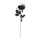 thumbnail image 5 of Rosa Artificial De Mano De Esqueleto Para Jardín, Ideal Para Fiestas Temáticas, Cosplay, Bodas Góticas, Color Negro, 5 of 5