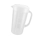 thumbnail image 2 of Taza Medidora Con Asa, Jarra Medidora Transparente De 2L Para Cocinar Líquido En Restaurante, 2 of 3