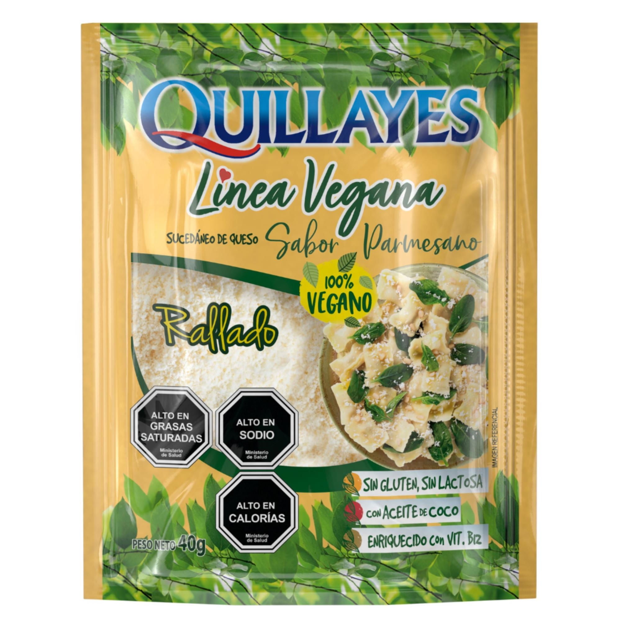 Queso Rallado Vegetal 40 g Quillayes