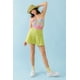 thumbnail image 5 of Body sin Mangas con Cuello en U y Tirantes Anudados con Estampado Floral Multicolor, 5 of 5