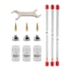 thumbnail image 1 of 11x Kits De Boquillas De Aerógrafo Repuestos De Aerógrafo Suministros Para Piezas De Repuesto, 1 of 5
