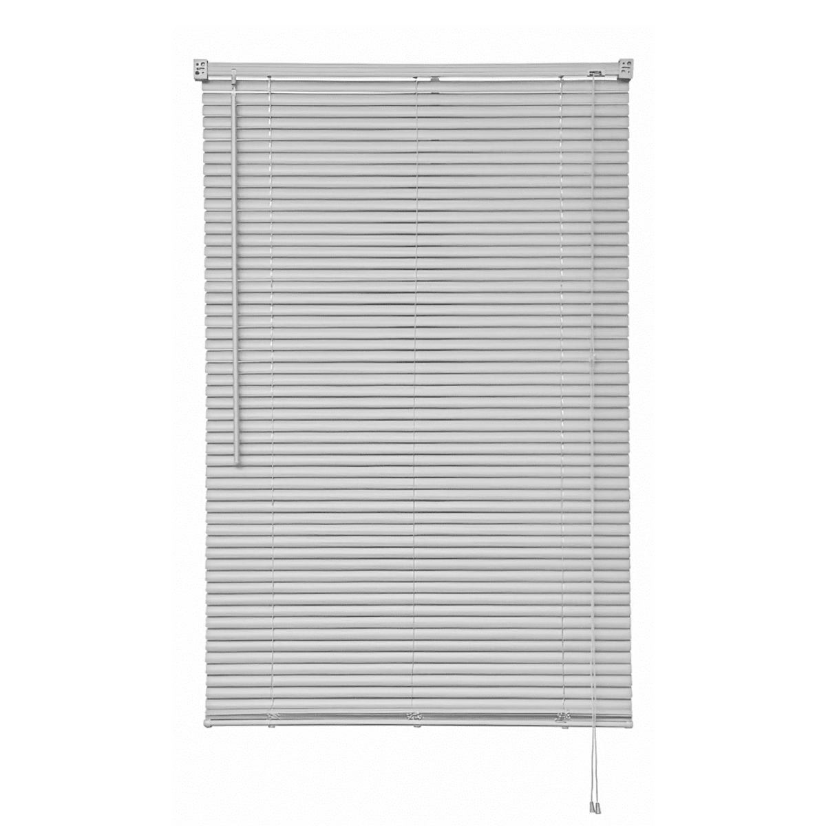 Aura Home - Persiana Roller Manual Estilo Veneciana Pvc 160x165 Cm 25 Mm Color Gris Ceniza Marca Aura