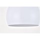 thumbnail image 4 of Lámpara Colgante Living District Nora de Aluminio Blanca 29 cm, 4 of 6