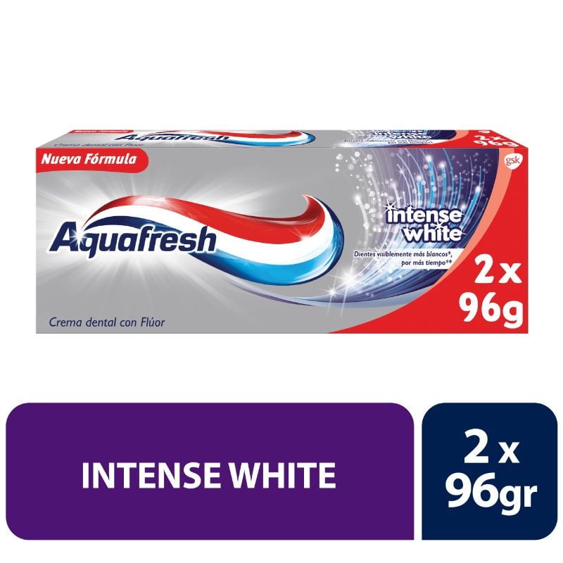 Aquafresh - Pack Crema Dental Intense White