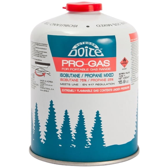 Gas para cocinillas compactas 450 Grs
