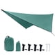 thumbnail image 1 of Hamaca impermeable y ligera, lona para tienda de campaña para acampar, hacer mochileros y hacer senderismo., 1 of 7