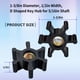 thumbnail image 2 of Paquete de 5 impulsores de repuesto para bomba de utilidad, impulsor compatible con bombas de transferencia de agua, compatible con los modelos Trupow PAS-30 y PDS-30, Vanshly, 2 of 7
