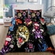 thumbnail image 1 of Ed-hardy Tattoo Tiger Skull Bedding Set Bed Set Adult Kid Bedroom Bedding Gift, 1 of 5