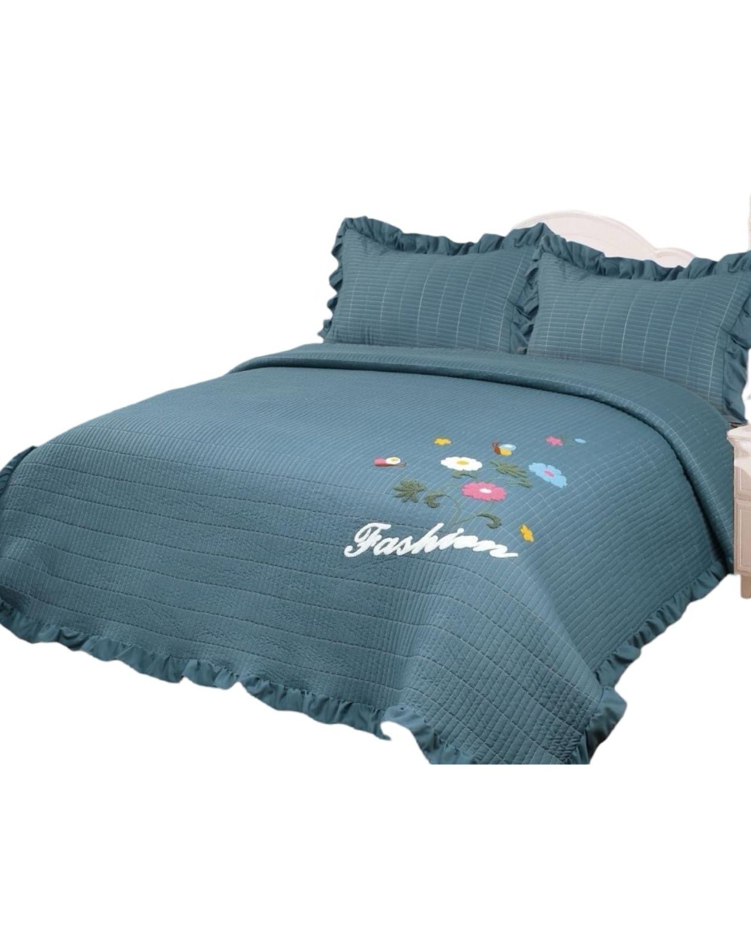 Genérico - Cubrecama Quilt 2 Plazas - Primavera Verano B10