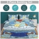 thumbnail image 5 of Squi_rtle Print Bedding Set Pattern Duvet Cove Set 3 Pieces 1 Quilt Cover And 2 Pillowcases for Women Men Teens, 5 of 5