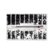 thumbnail image 1 of Kit de 18 tornillos pequeños M1.2, M1.4 y M2 para herramientas manuales de repuesto, ideal para relojes, portátiles, dispositivos electrónicos y gafas Estilo C, 1 of 5
