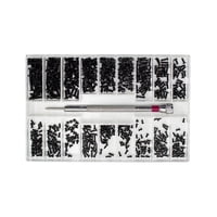 Magideal - Kit De 18 Tornillos Pequeños M1.2, M1.4 Y M2 Para Herramientas Manuales De Repuesto, Ideal Para Relojes, Portátiles, Dispositivos Electrónicos Y Gafas Estilo C