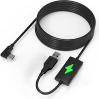 Cable Link Aaronmei 16Ft Usb 3.0 Tipo A A C Negro Para Quest 3 Y Quest 2