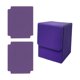 thumbnail image 3 of Caja De Baraja De Cartas Caja De Baraja De Cartas Juego Coleccionable Con Divisores Caja De Almacenamiento De Cartas Púrpura Claro, 3 of 3