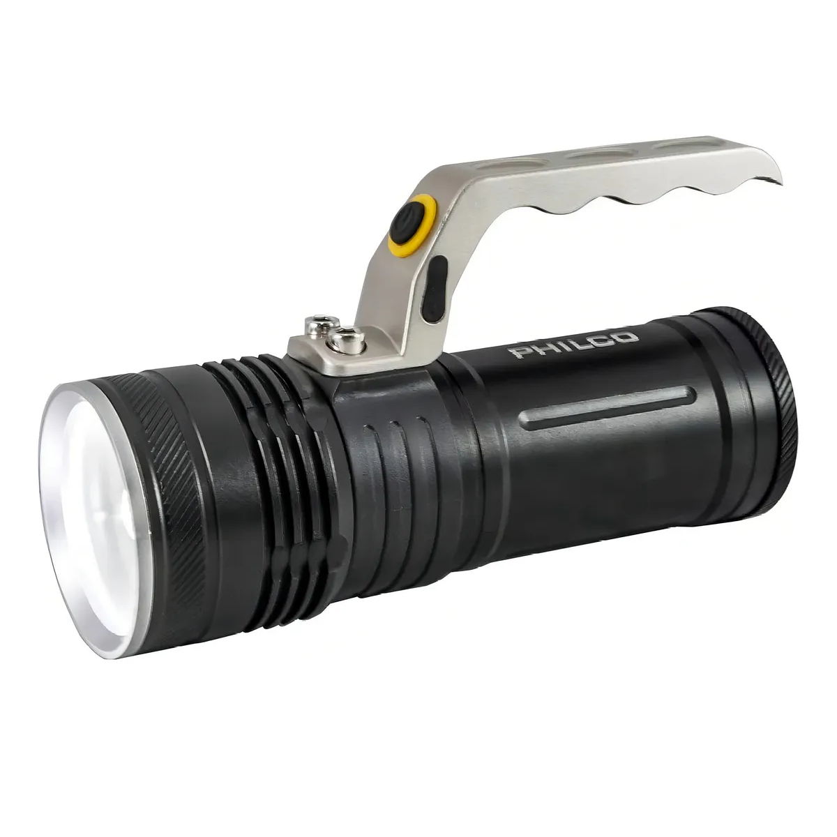 Genérico - Linterna Led Cree Philco Recargable Mn201 / Tecnocenter Linterna Negro Luz Blanco