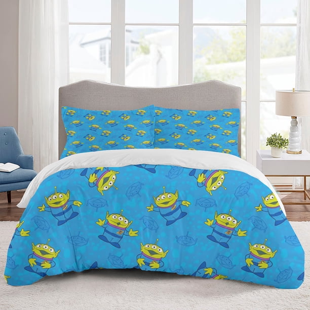 Toy Story Bedding Sets Cartoon Duvet Cover Lightweight 3 Piece Bet Sets for Kids Boys Girls