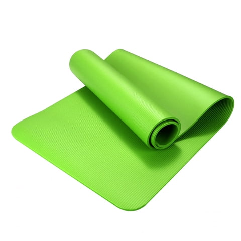 Genérico - Mat Alfombrilla Yoga Pilates Colchoneta De Ejercicio 8 Mm Verde