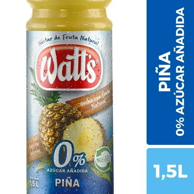 Néctar De Piña Light 0% Azúcar Añadida Botella 1500 Cc Watts