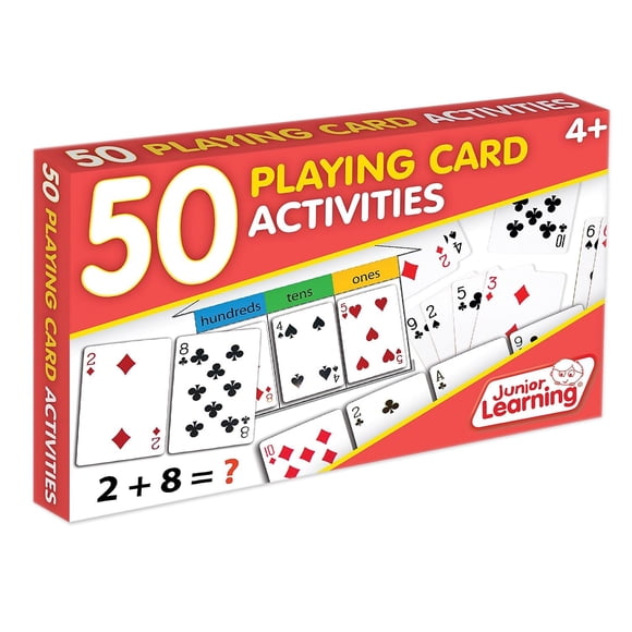 Actividades de juego de cartas Junior Learning JL341 para niños