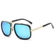 thumbnail image 1 of Gafas de sol de moda europeas y americanas con el mismo estilo, montura de metal, doble haz, personalidad, montura grande, gafas de sol vintage, 1 of 5