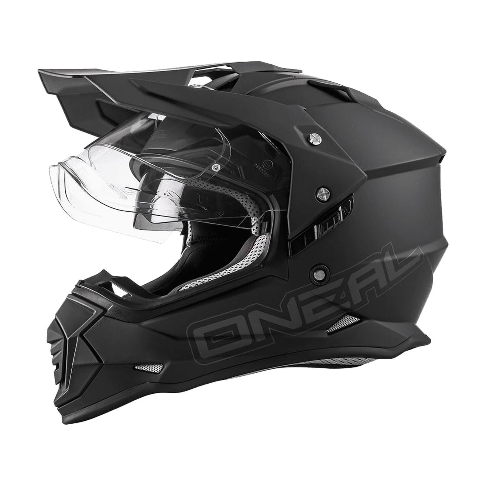Casco O'neal Sierra Flat Black Xl Universal Fit