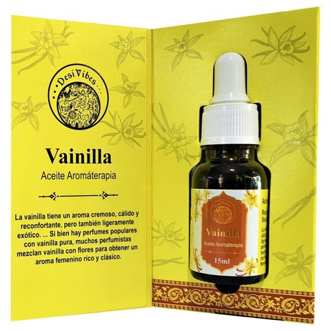 Aceite Aromaterapia Vainilla - Desi Vibes