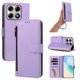 thumbnail image 1 of Funda con Billetera para [Motorola Edge 70 Pro] con Bolsillo Zipper y Tarjetero Morado claro, 1 of 6