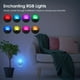 thumbnail image 2 of 2pcs Night Lights Plug Into Wall, LED Night Light For Kids, 8-Color Changing RGB Night Light With Dusk To Dawn Sensor, RGB Mode Nightlight Christmas Gifts For Baby Childrens, 2 of 2