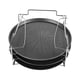 thumbnail image 1 of Juego De Moldes Para Hornear Pizzas Con Estante Bandeja Para Hornear Pizzas Para Cocina Café Restaurante, 1 of 5