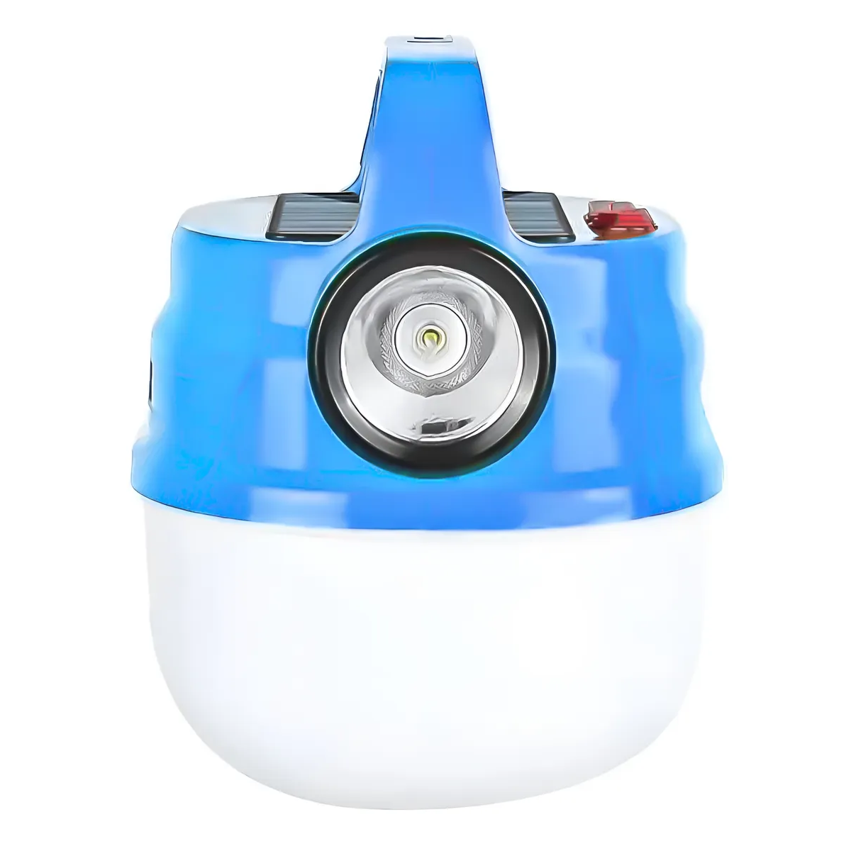 Genérico - Lámpara Linterna Led Solar Recargable Indicador Carga Hb-V80