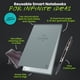 thumbnail image 3 of Notebook Rocketbook Flip con Bolígrafo Pilot Frixion y Paño Gris, 3 of 8