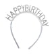 thumbnail image 2 of Diadema De Feliz Cumpleaños Tiara De Cumpleaños Elegante Para Suministros De Decoración De Fiesta Diamantes De Imitación Transparentes, 2 of 5