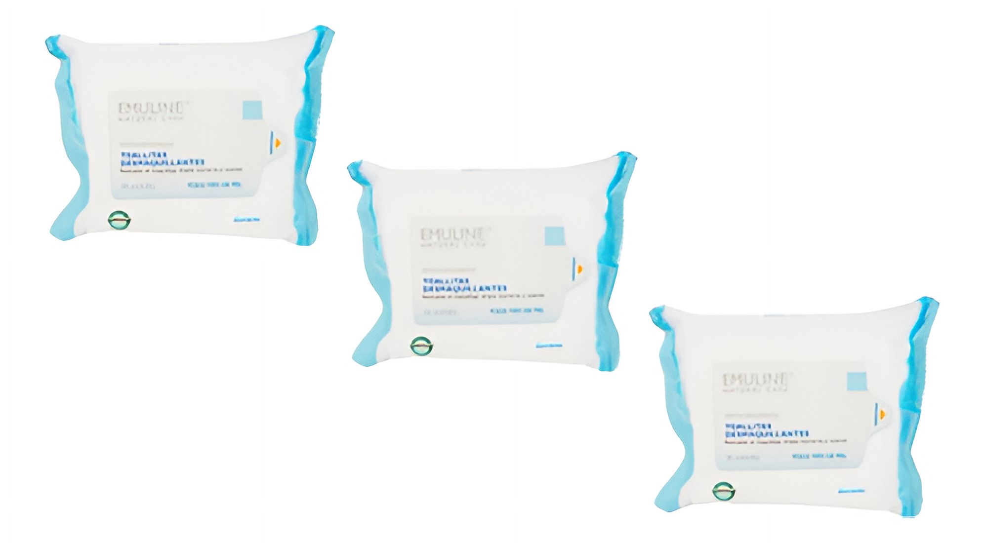 Emuchile - Toallitas Desmaquillante - Emuline - Tripack - 75 Uds