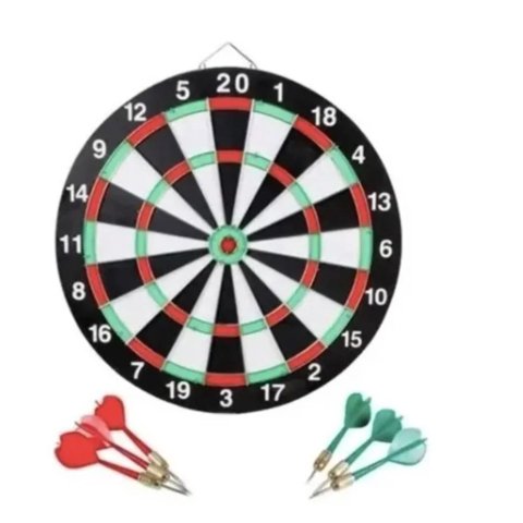 Tomasstore - Juego De Dardos Tiro Al Blanco Tablero Reversible