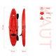 thumbnail image 3 of Kayak Rigído Familiar 1 pp + Remo y Asiento + TestDrive Laguna Aculeo, 3 of 3