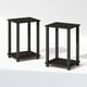 thumbnail image 4 of Mesita de noche Furinno Simplistic Compact Espresso/Black x2, 4 of 7