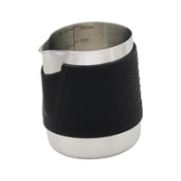 Magideal - Jarra De Leche Sin Asa, Taza Para Café Con Leche, Multifunción, Medición Precisa, Taza Para Espumar Leche De Acero Inoxidable Para Cafetería Y Oficina 350 Ml