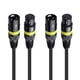 thumbnail image 1 of Cable DMX Stage Light Cable Matters, paquete de 2 unidades, 15,2 m, XLR de 3 pines, 1 of 7