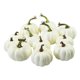 thumbnail image 5 of 12x Calabazas Artificiales Blancas Manualidades De Oto?o Para El Hogar De Halloween, 5 of 5