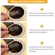 thumbnail image 5 of Campana de sonido para guitarra y acompañamiento, panderetas de guitarra, panderetas de 10 campanas con boca de sonido, campana de sonido para guitarra y acompañamiento, sonajas de acero inoxidable pa, 5 of 6