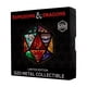 thumbnail image 2 of Medallón Fanattik Dungeons & Dragons D20 Die Metal, 2 of 9