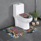 thumbnail image 1 of Timmy Time Juego de 3 alfombras de baño de coral fleece: tapete de baño + alfombra de inodoro en forma de U + funda de tapa de inodoro en forma de O, 1 of 6